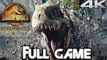 JURASSIC WORLD EVOLUTION 2 Gameplay Walkthrough Part 1 FULL GAME (4K 60FPS) No Commentary