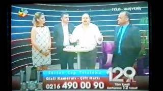 ERDEM GENÇTÜRK ve Ankaralı Ebru(Ebru Yıldız)Sertek marka cep telefonu tanıtımı.VizyontürkTv