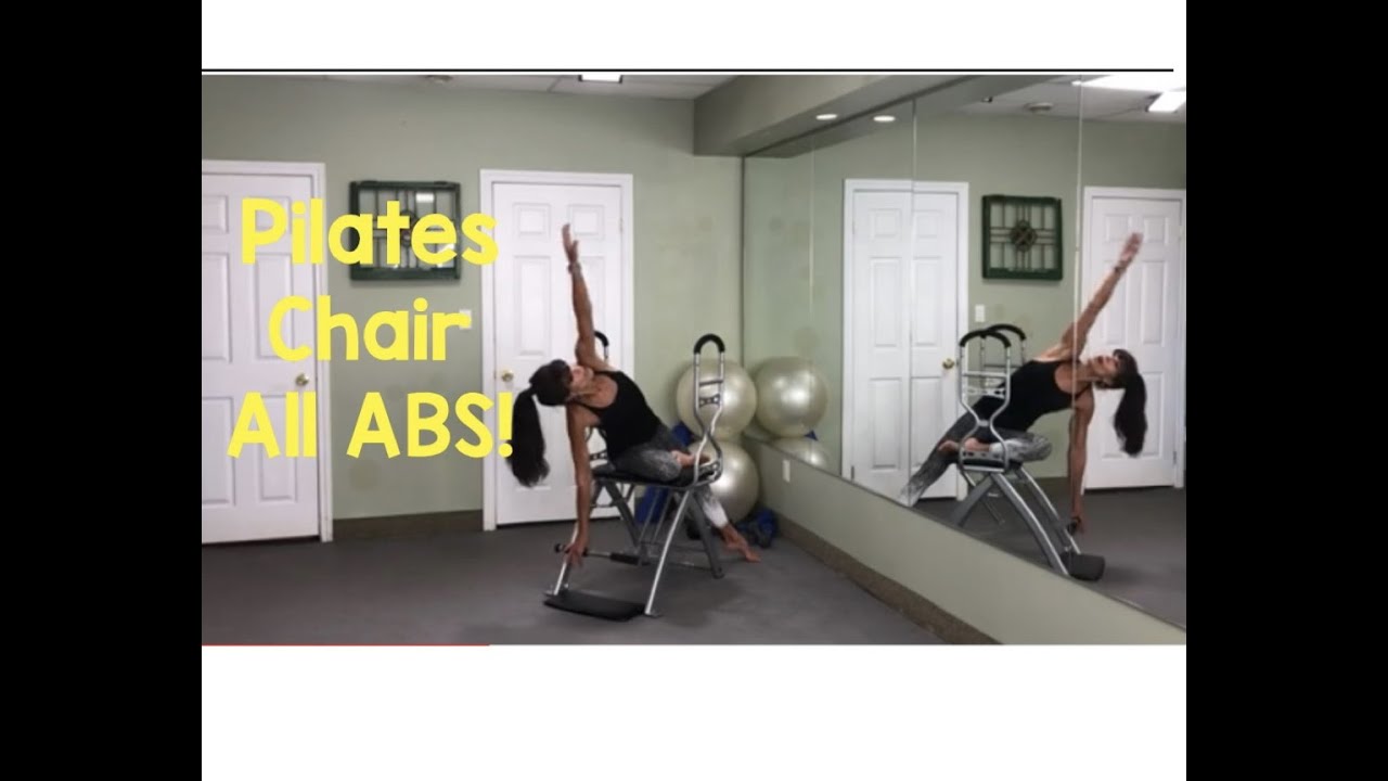 Стул для пилатеса. 20 минут интенсивной работы над прессом!!