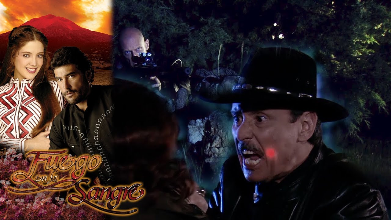 Fuego en la sangre - Capítulo 125: El Coyote dispara contra Ricardo Uribe | Televisa