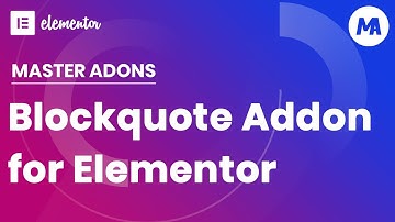 Blockquote Element for Elementor