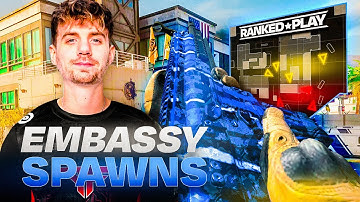 MW2 RANKED PLAY HARDPOINT SPAWN GUIDE | EMBASSY