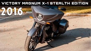 2016 Victory Magnum X-1 Stealth Edition Review Rendered Price Specs Release Date