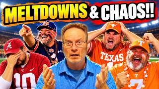 TOTAL CHAOS EVERYWHERE!!!! Tennessee Football,ALABAMA Football, GEORGIA FOOTBALL,SEC FOOTBALL, VOLS