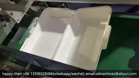 fully  fast food take out /away paper food container forming machine the popular and small cheap
