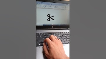 Shortcut In Ms Word for Scissors symbol