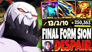 FINAL FORM of my New Sion Season 16 Build made IRELIA ON DESPAIR 🔥🔥 | Fill to Win #36 | s16 Gameplay