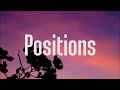 Ariana Grande - positions (Lyrics)