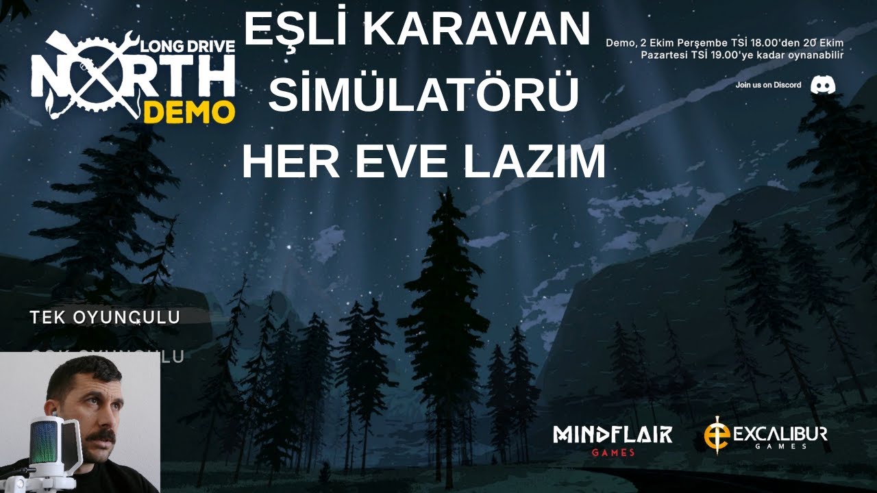 Long Drive North Eşli Karavan Simülatörü Demo yeni karavan her eve lazım 