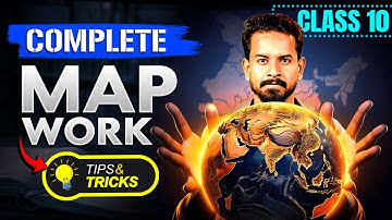 Class 10 CBSE Map Work | 100% Social Science Coverage for Boards 2025 with Siddharth Sharma Sir 📍