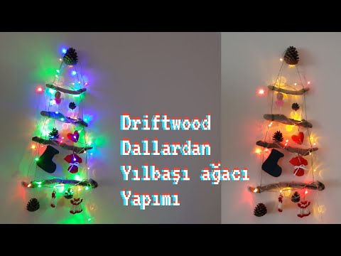 Video: Bir Daldan Bir Noel Ağacı Nasıl Yapılır