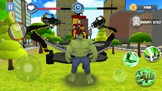 Monster Hulk Super City Hero Crime City Battle | Superhero Monster Fighting - Android GamePlay screenshot 5