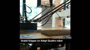 Grabit electroadhesion robot gripper - metal, PCB, plastic