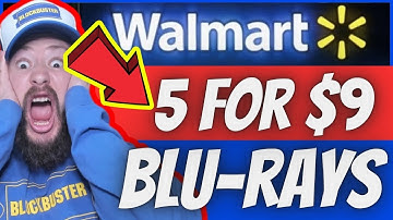 WOW🔥 BLACK FRIDAY HUNT at WALMART 🚨5 FOR $9 DVDs & BLU-RAYS