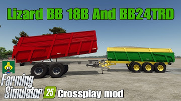 Lizard BB18B en BB24TRD / FS25 crossplay mod