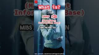 What is an SNMP MIB