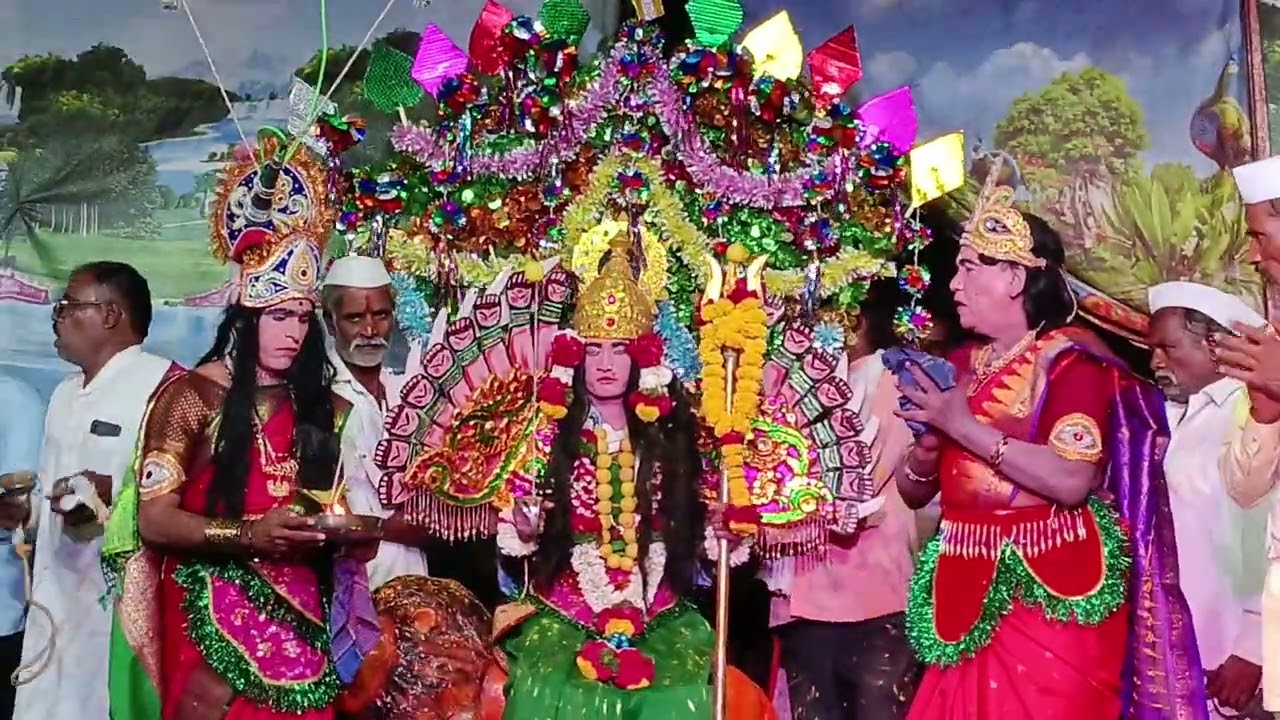 ದೇವಿ ಮಹಾತ್ಮೆ ಬಯಲಾಟ 😺😺ಶಂಭ ನಿಶುಂಬರ ವಧ  Devi Mahatmya  देवी महात्म्य अर्थात शुभ निशुभन  shivaji digita