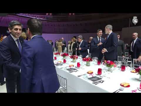 Su Majestad el Rey preside la cena oficial del &ldquo;MWC Barcelona 2024&rdquo;