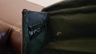 How To Disassemble Split Apart Dual And Triple Leather Recliner Sofa Diy