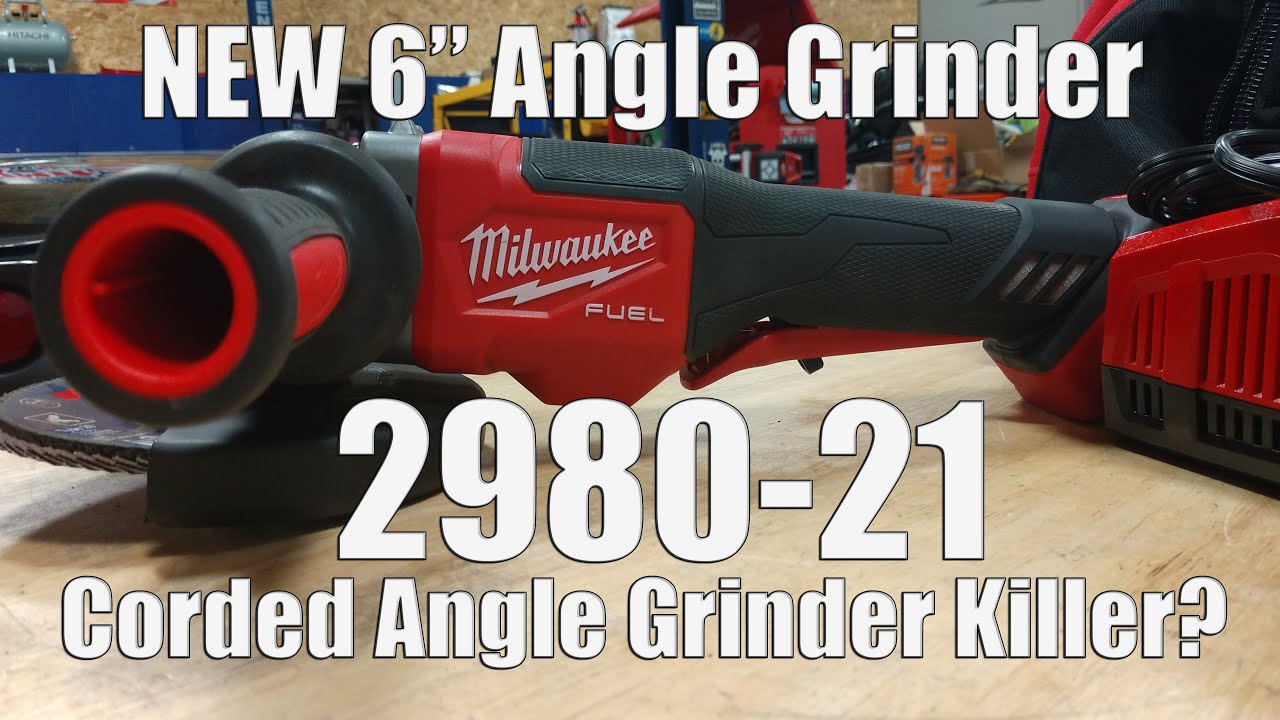 Milwaukee M18 Fuel 18-Volt Lithium-Ion Brushless Cordless 7 in./9 in. Angle Grinder with 6.0 Ah Battery