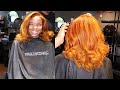 fall for hair :) || ginger &amp; cajun spice hair colorrrr 🔥 #theeginger