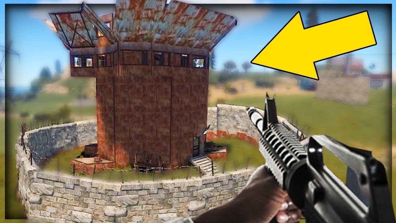 【DE JuN】RUST –  剿了一棟戰隊炮樓！高富蟀橫死街頭！
