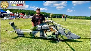 genialer Helifactory RC Eurocopter Tiger | Flugvorführung von Steffen Richter | Mega cool!