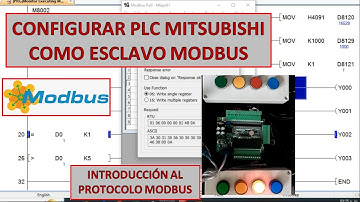 Configurar PLC Mitsubishi como esclavo Modbus. (Introducción al protocolo Modbus)