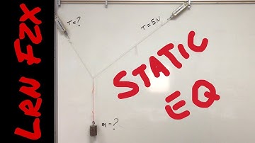 Static Equilibrium Tension Problem - Quick Method