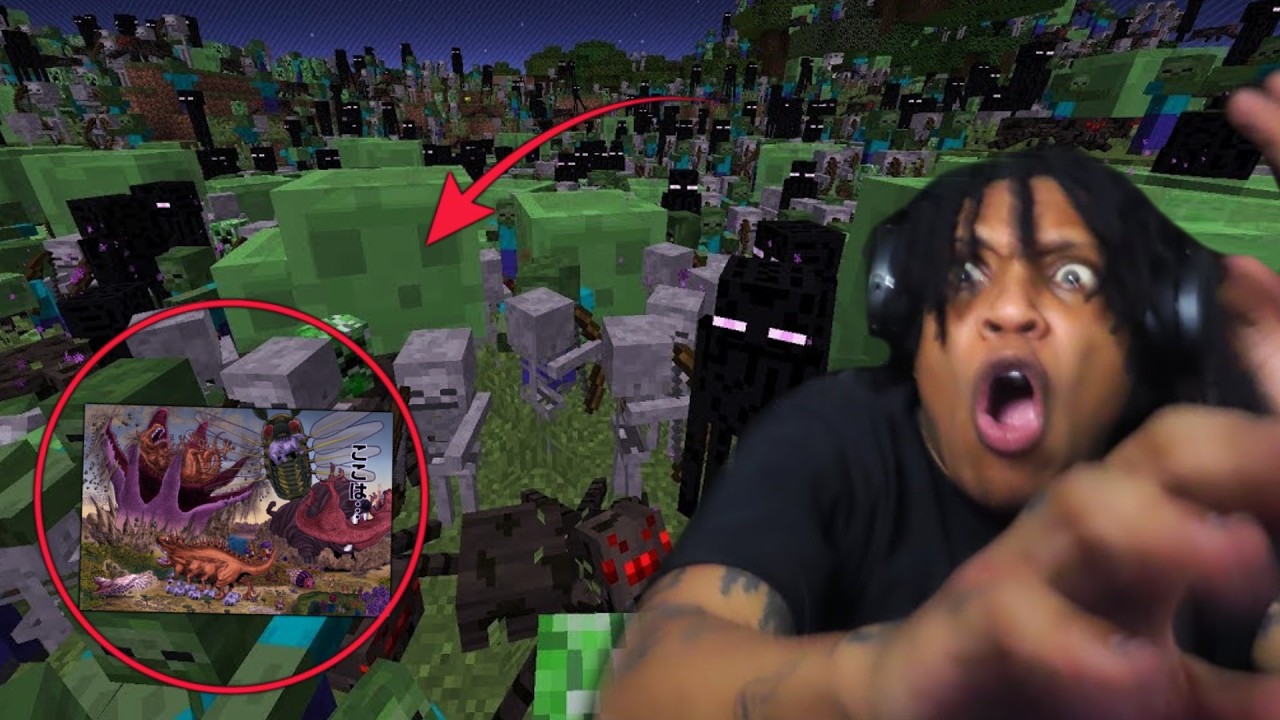 IS THIS THE DARK CONTINENT!? | Attacked by EVERY Minecraft Mob