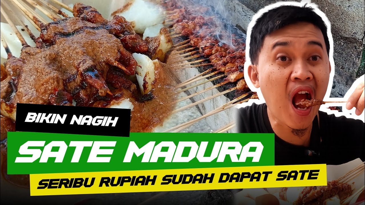 Rasa Sate Ayam Madura Ini Bikin Ketagihan! Lokasi Seberang Plaza Beringin Buntok