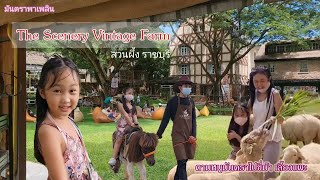 The Scenery Vintage Farm ขี่ม้า ให้อาหารแพะ ที่ฟาร์มวินเทจ สวนผึ้ง ราชบุรี กันค่ะ EP82/มันตราพาเพลิน