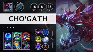 Cho'Gath ARAM: Super CC - EUW Master Patch 25.S1.1