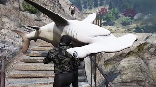 Mr. K Delivers Richard's Hammer Head Shark to Their Warehouse | Nopixel 4.0