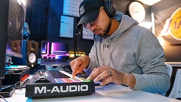 Chris Brown producer makes FIRE beat in 5 minutes (Beat from scratch Logic pro x)