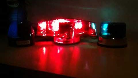 Whelen Responder / CR212 / Code3 Red miror.MOV