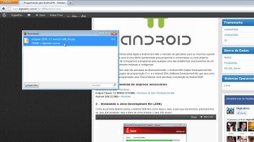 Instalando Android SDK, Eclipse IDE e plugin ADT no Windows 7 - Parte 1 de 3
