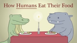 Hippo & Croc: H๐w Humans Eat Their Food