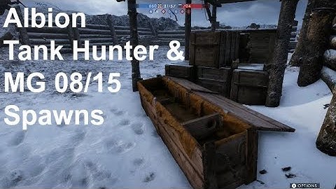 Battlefield 1: Albion Tank Hunter & MG 08/15 Spawn Locations Elite Class In the Name of the Tsar