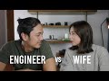 I challenged my wife