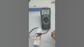 Capacitance Check by LCR Meter #iti #electronics #lcr #meter