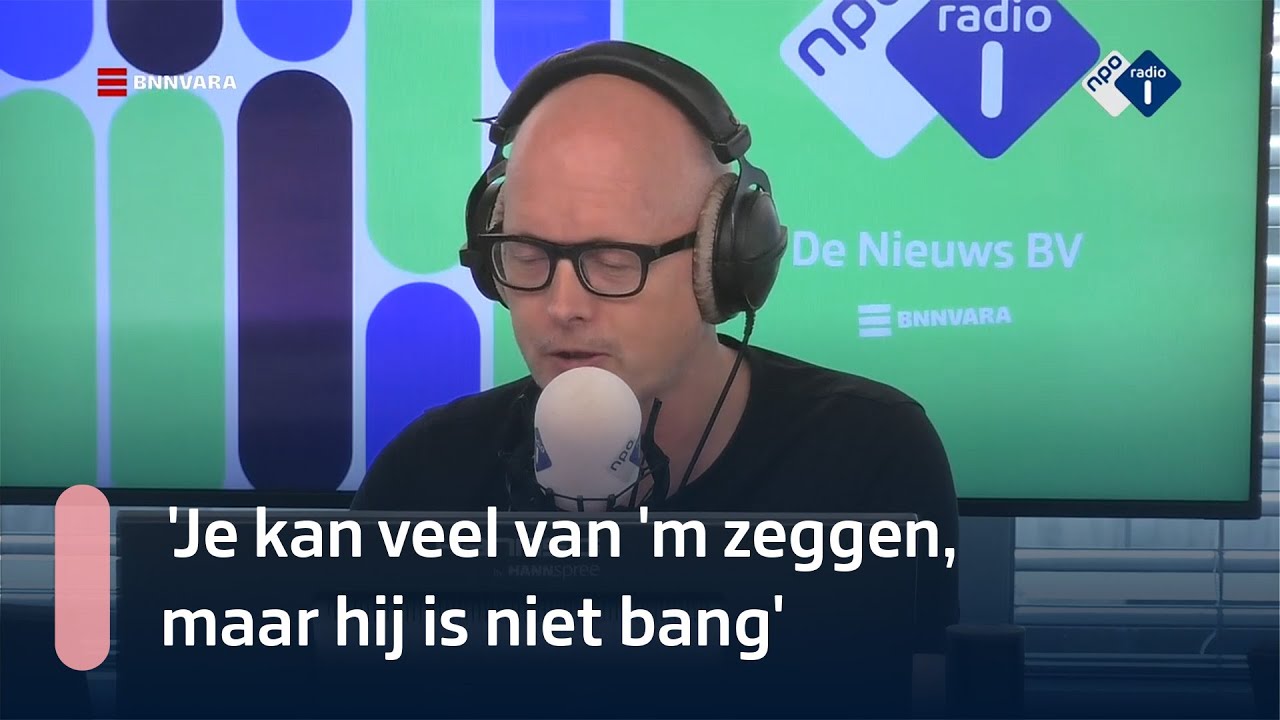 Kees van Amstel over de dappere Hugo de Jonge NPO Radio 1 YouTube Kees van Amstel over de dappere Hugo de Jonge NPO Radio 1 YouTube