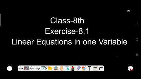 Class 8th Exercise 8.1 Viva Education