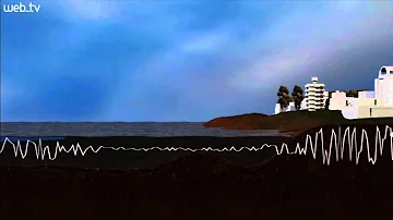 Qual é a causa mais comum de um tsunami?
