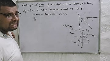 Cone Part 18/ Question on Right circular Cone
