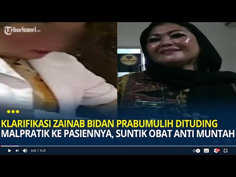 Klarifikasi Zainab Bidan Prabumulih Dituding Malpratik ke Pasien, Suntik Obat Anti Muntah & Vitamin