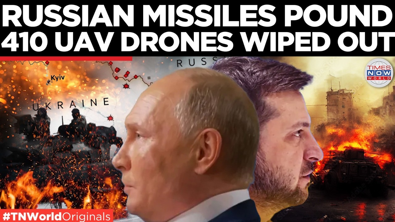 RUSSIAN AIR DEFENCE BLITZ: 410 Ukrainian Drones Destroyed, 152 Military Targets Obliterated