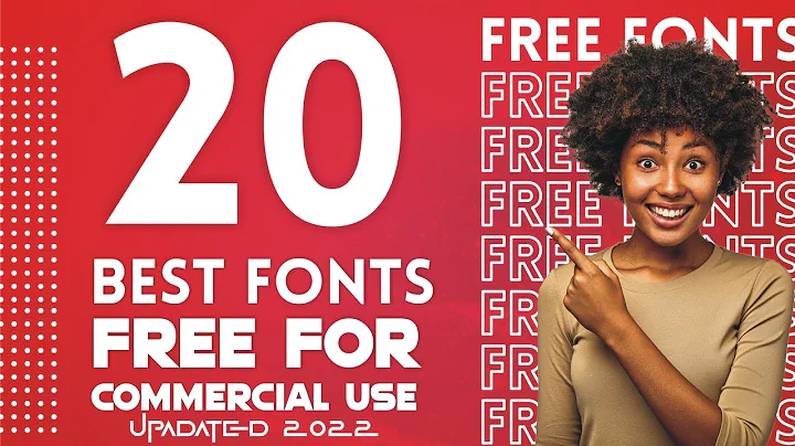 20 Free fonts you should be using!!! | 2022 Update