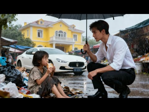 مدير يجد فتاة تأكل القمامة وتشبهه تمام ا أمها كانت علاقته لليلة واحدة