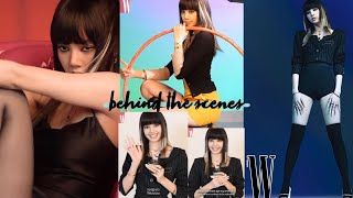 Behind the Scenes Lisa and Bvlgari new ad for W Korea